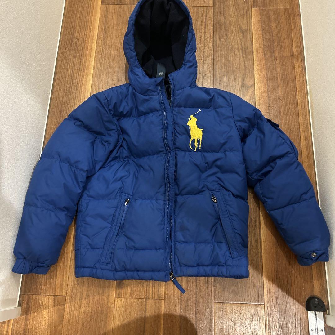 円高還元 ダウンコート Lauren Ralph Polo M メルカリ - 青 (10-12) ジャケット・ブルゾン