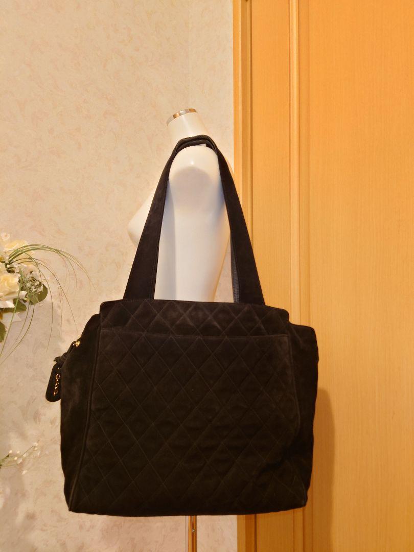 極上【CHANEL】大きめ❤ターンロックポケット付き❤ビンテージ❤❤