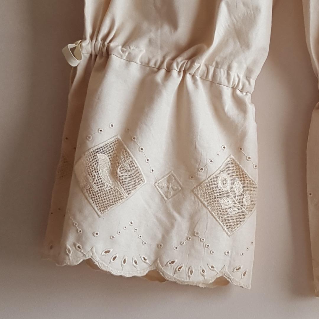 新品 SM2☆キナリ／鳥刺繍裾口絞りペチパンツ - メルカリ