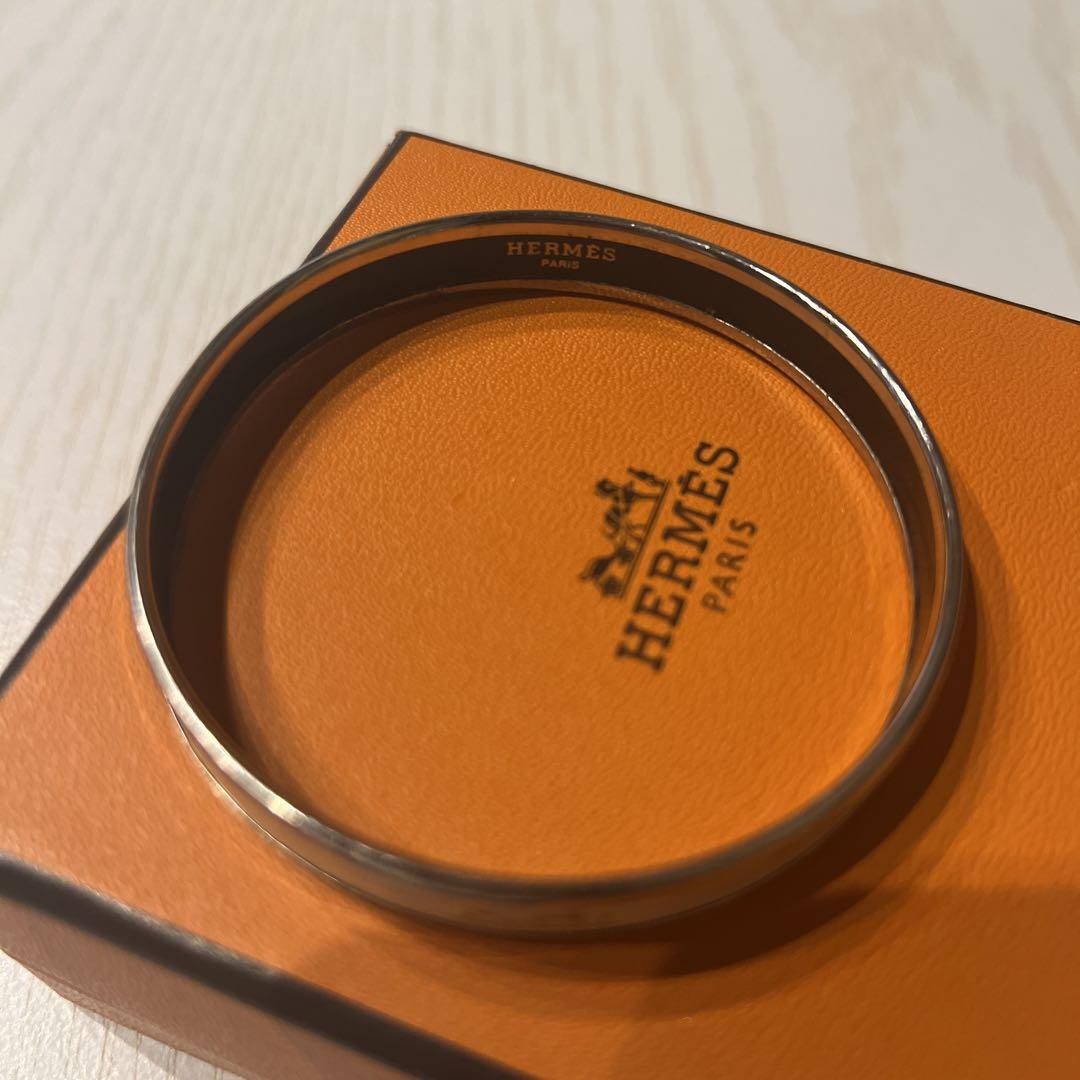 HERMES エルメス エマイユMM ブレスレット アクセサリー 箱付き
