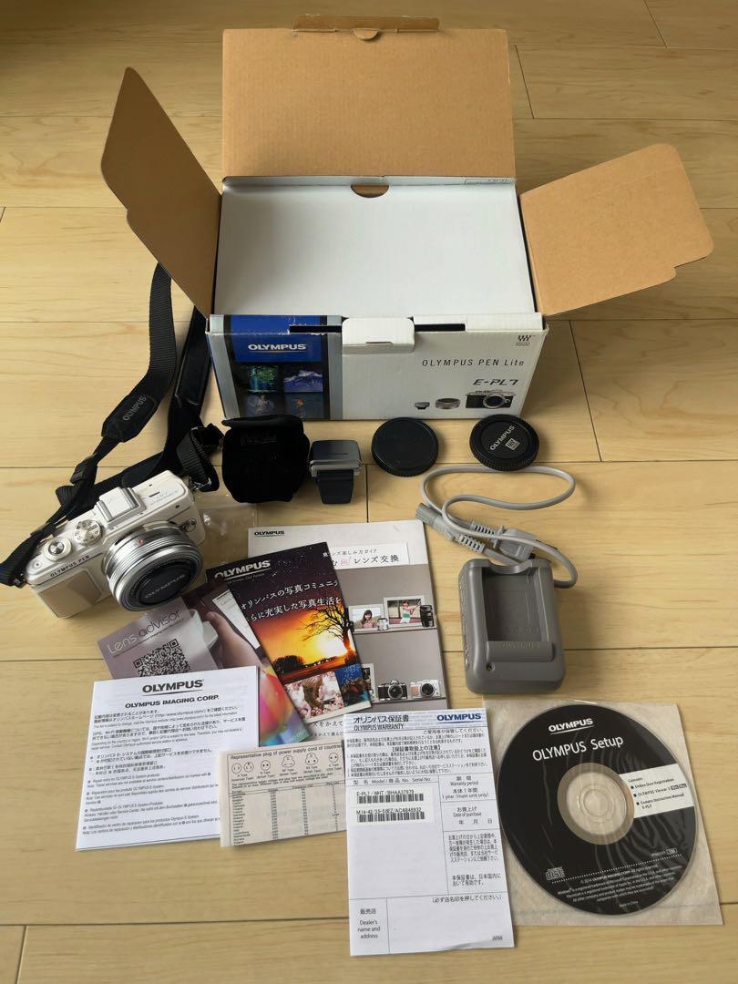 OLYMPUS PEN Lite E-PL7 ホワイト