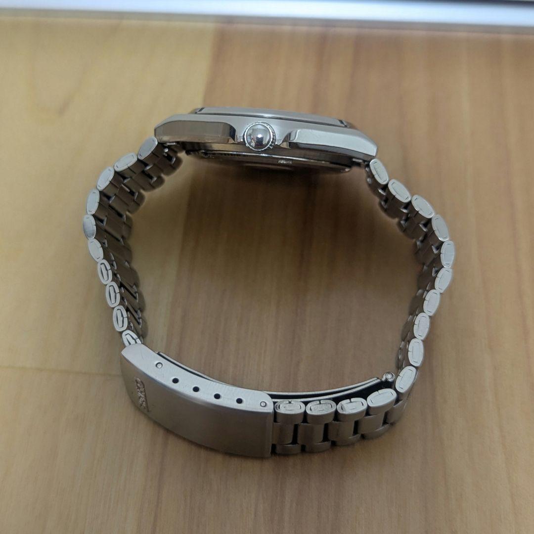 【稼動品】美品　セイコー　シルバーウェーブ　紺（青）　8229-8000