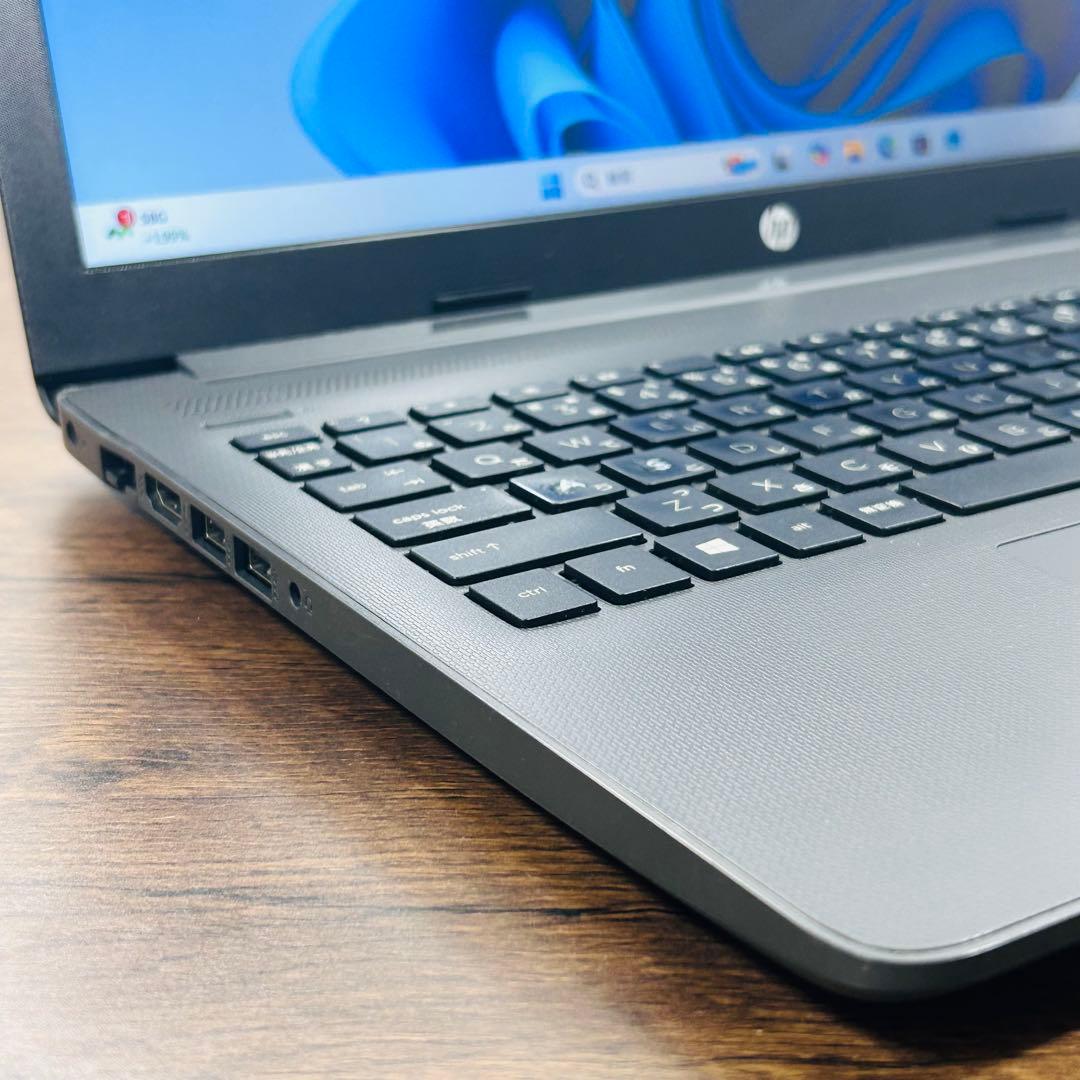 HP250G7 第8世代 オフィス付きノートパソコン SSD搭載/Win11 HP250G7 第8世代 オフィス付きノートパソコン SSD搭載/Win11