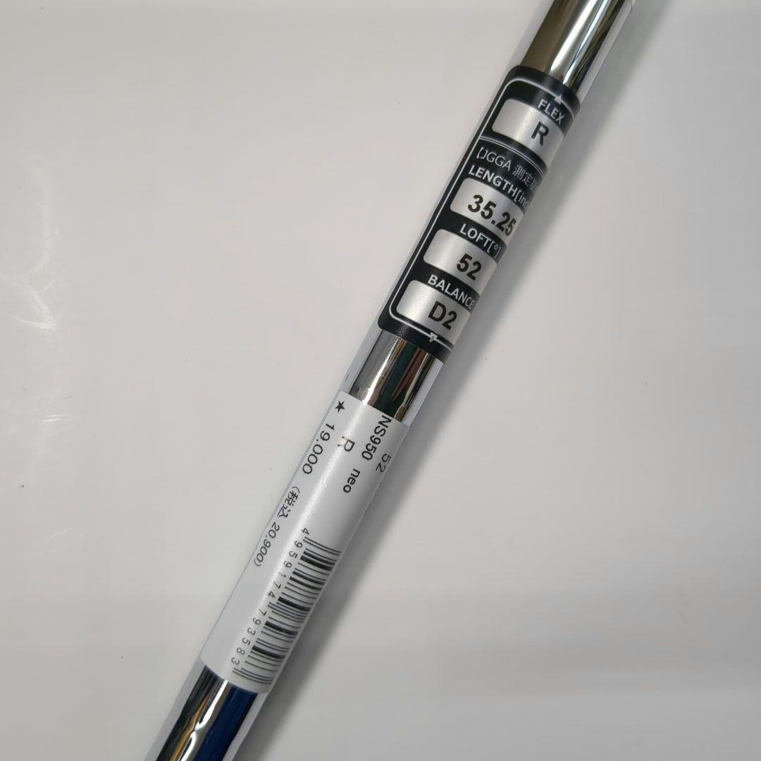 美品　キャスコ　ドルフィンウェッジ　DW-120G　BK　ロフト52度　R
