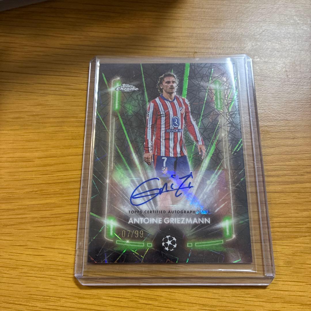 topps chrome UCC グリーズマン　ジャージナンバー