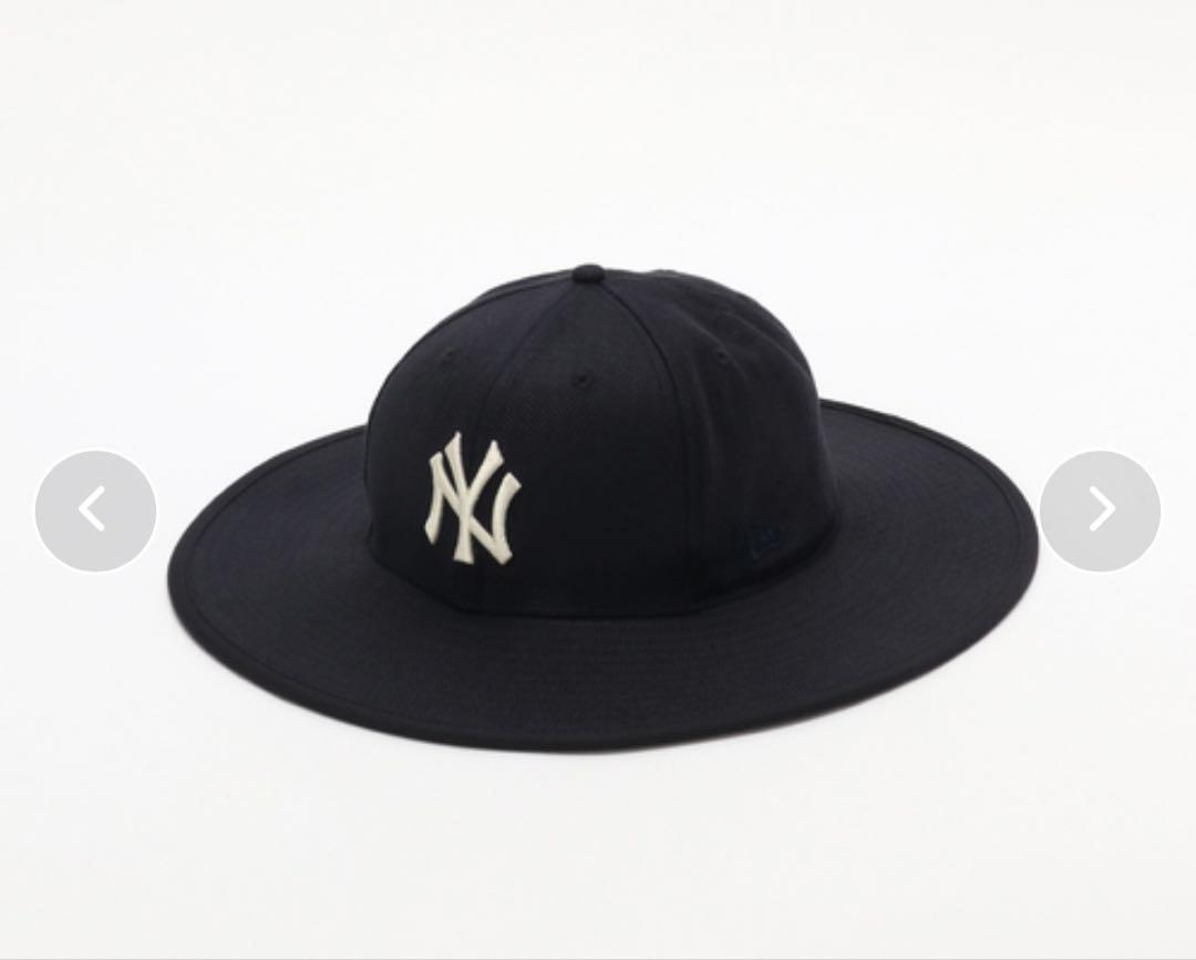 NEW ERAニューエラ 別注 VASINO NYY LONG BRIM HAT