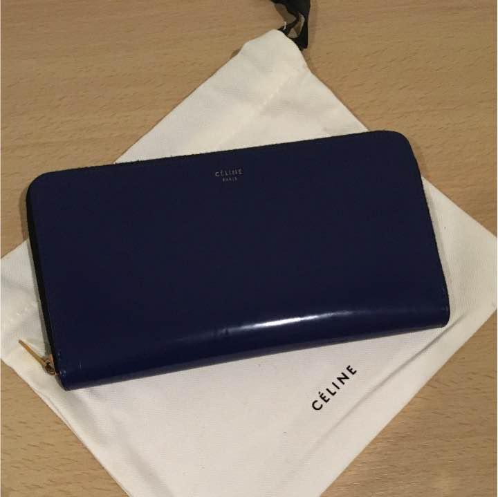 通販超激得 CELINE❤️エナメル長財布 Bq3wu-m49048580828 人気お得