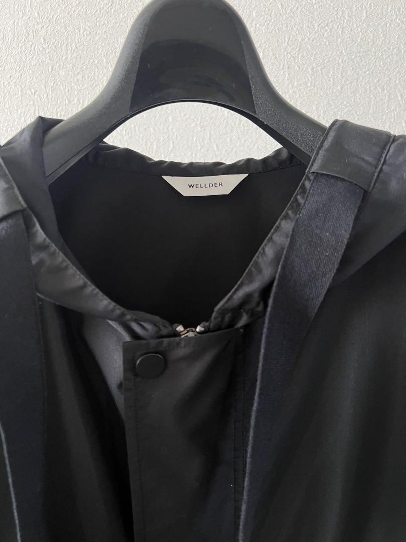WELLDER ブラック モッズコート