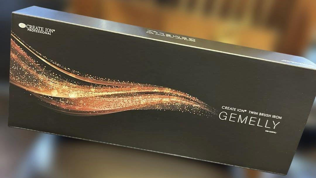 CREATE ION GEMELLY ブラシアイロン