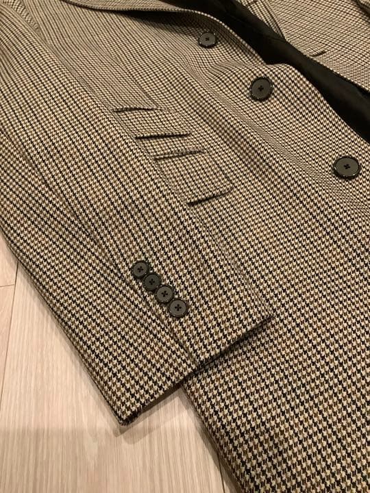 年末最終タリアトーレ TAGLIATORE ギンガムチェック格子チェスター