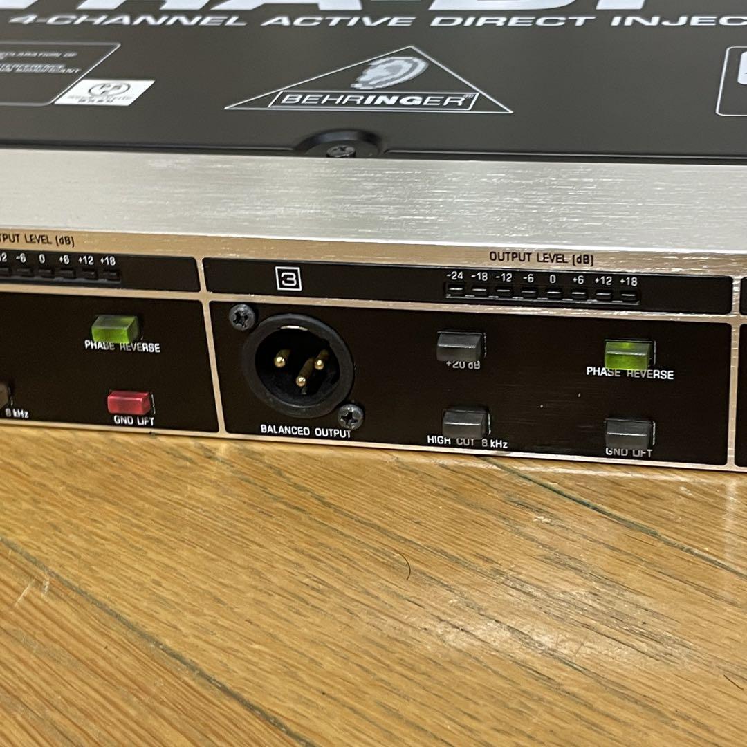 【動作確認済み】BEHRINGER ULTRA-DI PRO DI4000