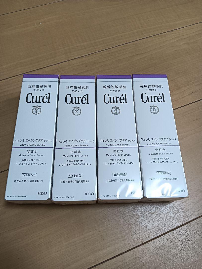 キュレル　エイジングケア　化粧水4本