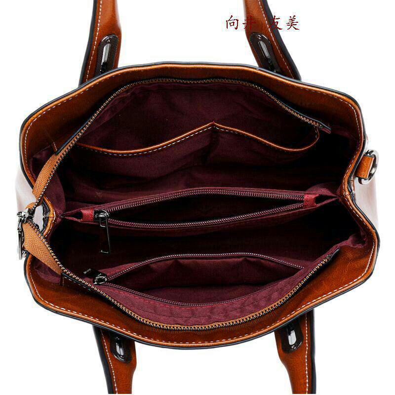 赤いファッション通勤本革バッグ7 Ddhm9-m49055320554 定番在庫あ