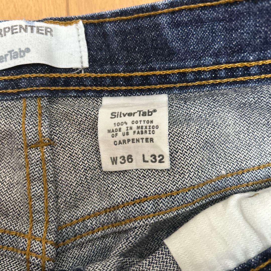 Levi's SILVER TAB CARPENTER デニムペインターパンツ Levi's SILVER TAB CARPENTER デニムペインターパンツ