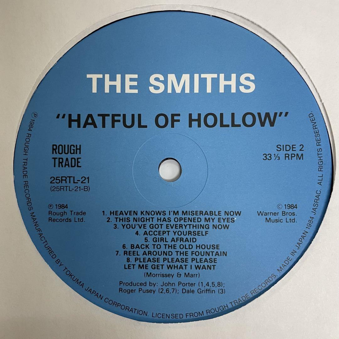 The Smiths Hatful Of Hollow レコード 帯付新品同様