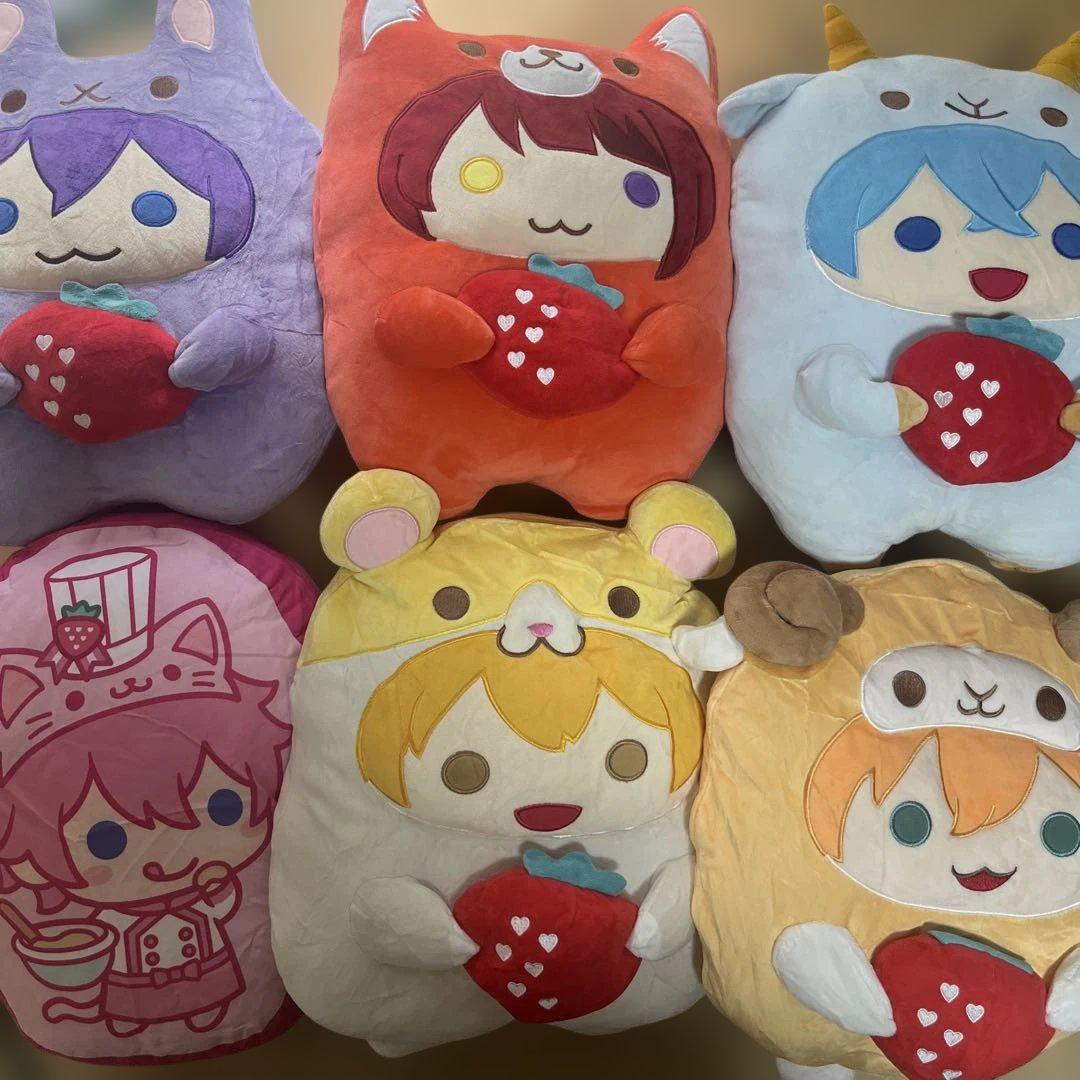 すとぷり あにまるくっしょん あにまるだいかっとくっしょん 6個まとめ売り