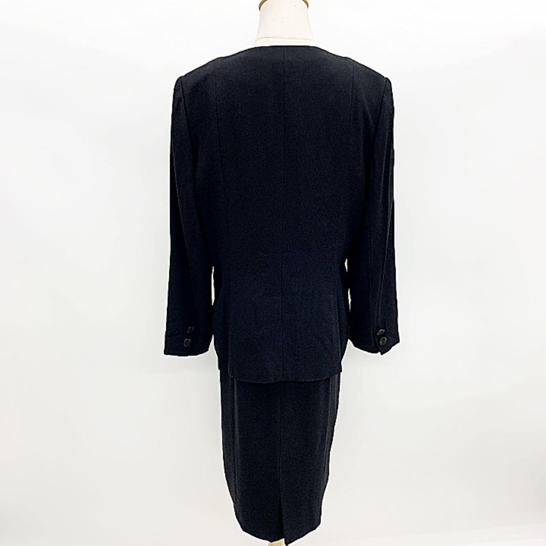 驚きの破格値SALE NINA RICCI ニナリッチ ワンピーススーツ 大きいサイズ ブラック jMPod-m49060304211 超特価人気