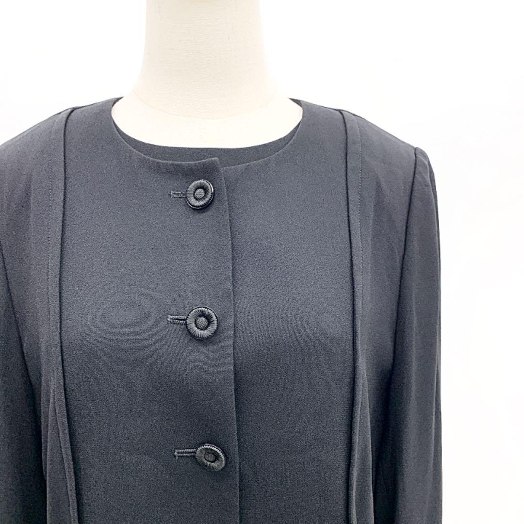 驚きの破格値SALE NINA RICCI ニナリッチ ワンピーススーツ 大きいサイズ ブラック jMPod-m49060304211 超特価人気