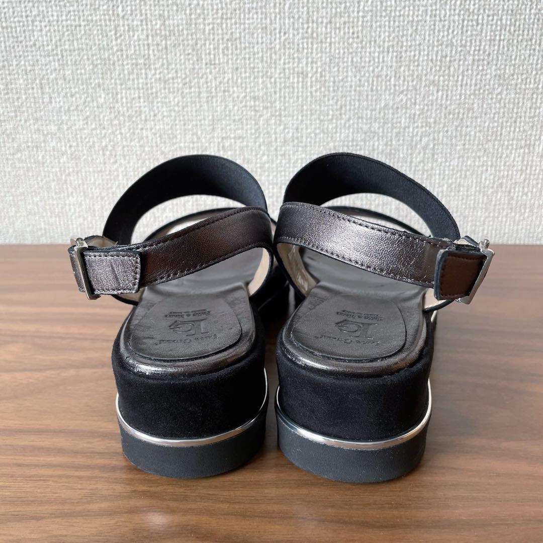 Luca Grossi ルーカグロッシ ミュール ローファー サンダル 黒