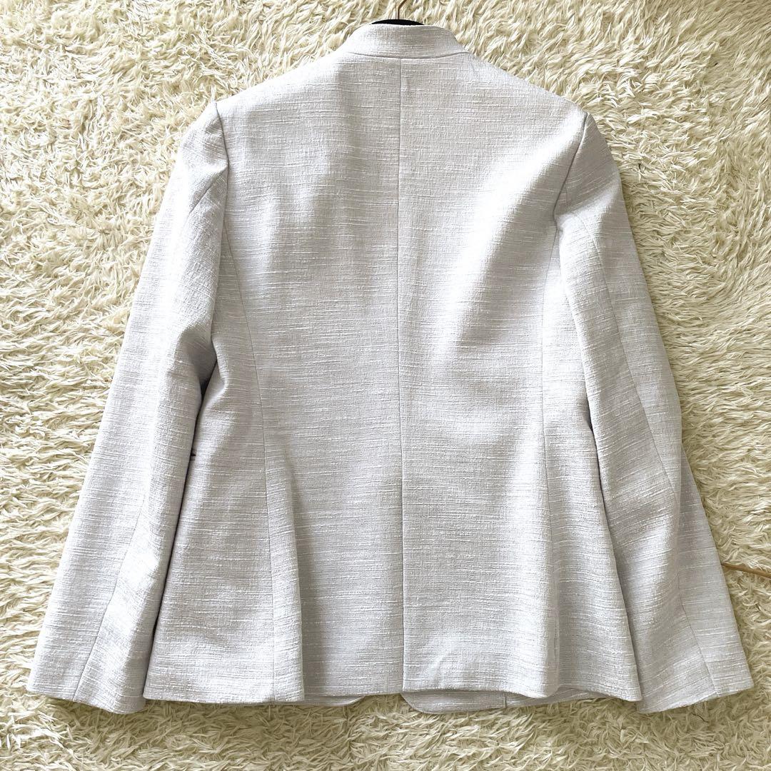 未使用⭐︎UNITED ARROWS 現行品 スラブ ノーカラー パンツスーツ