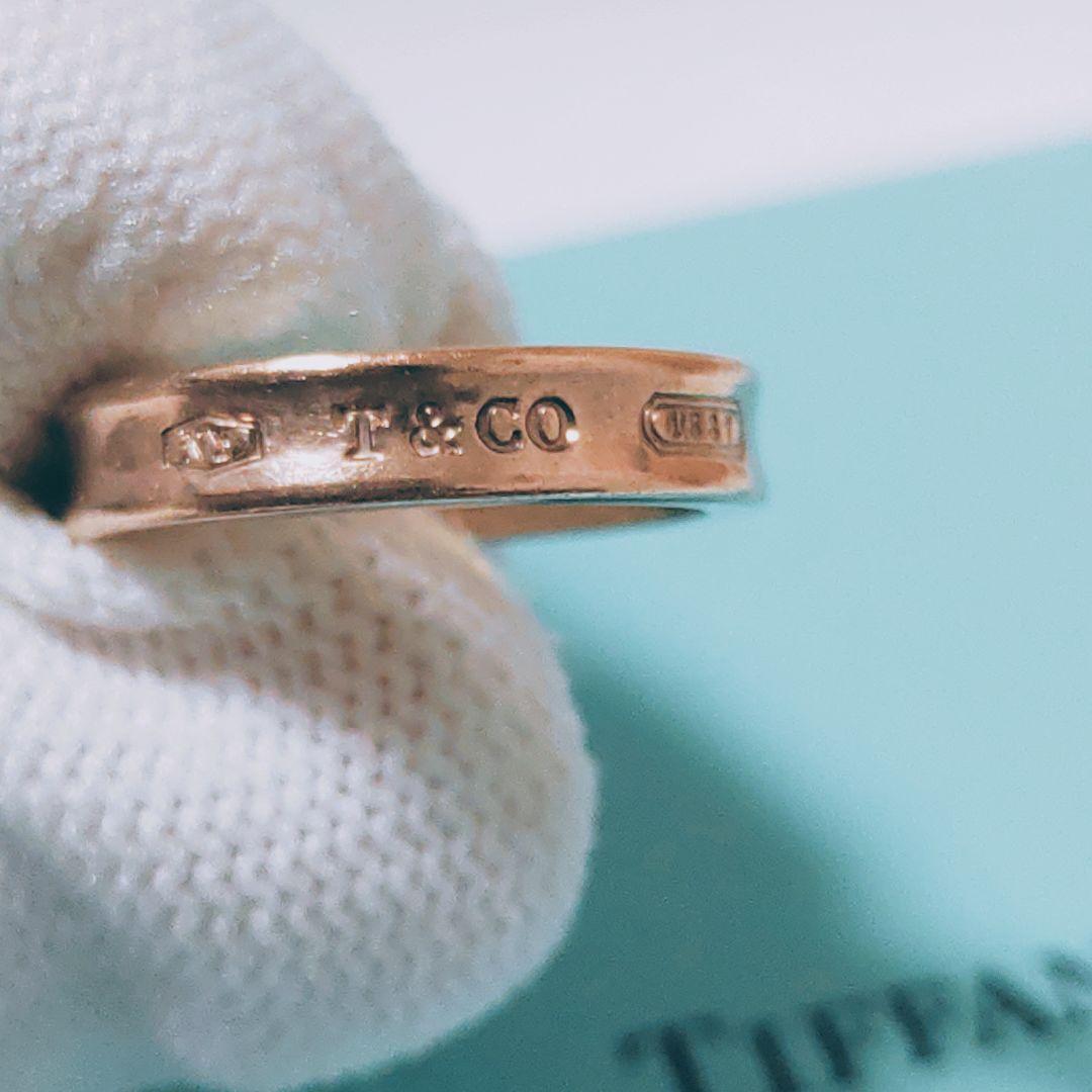 Tiffany ルベドメタル ナロー リング 2012 限定 希少サイズ PG