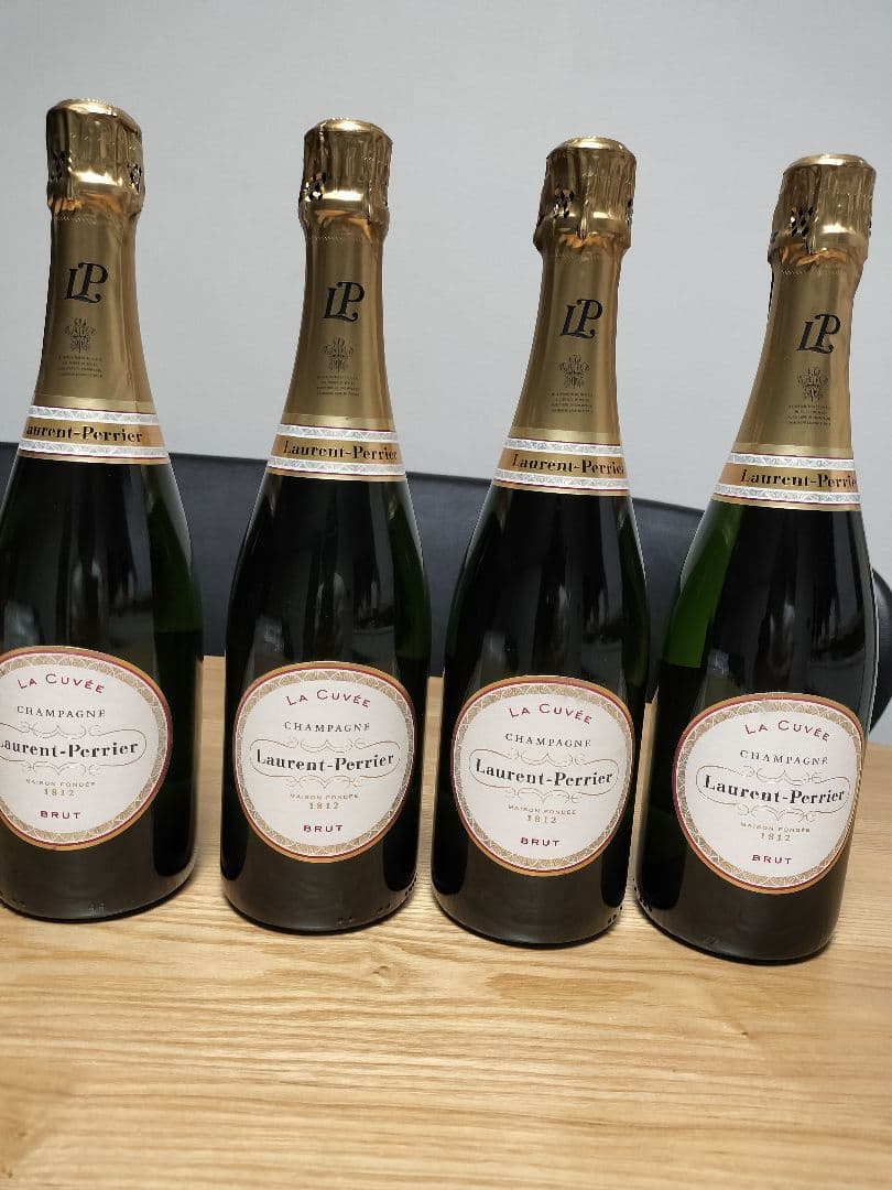 【新品未開封】ローラン ・ ペリエ ラ ・ キュベ シャンパン750ml×4本