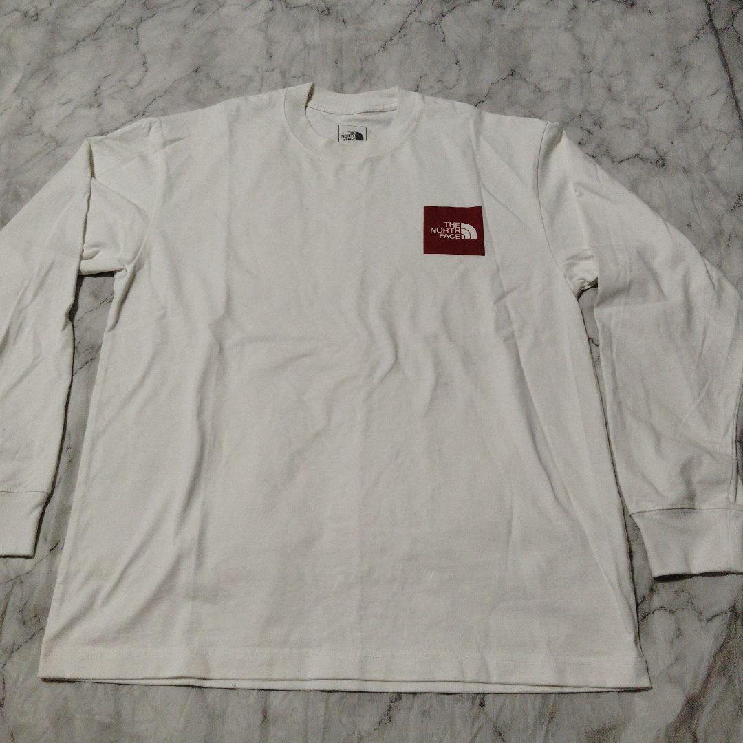 ★ドイツ発*THE NORTH FACE*新作*AXYS 長袖Tシャツ.WHITE★ ノースフェイス THE NORTH FACE ホワイト長袖Tシャツ Мサイズ