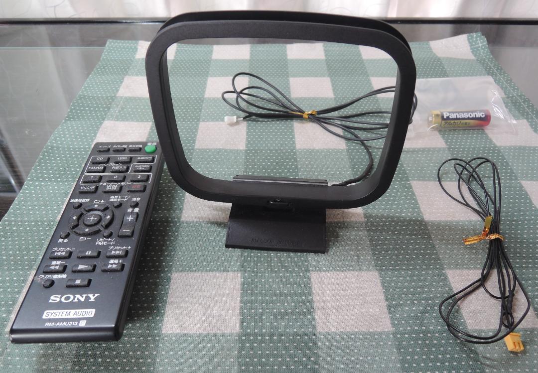 ラジオ・コンポ Sony Audio System CMT-SBT40