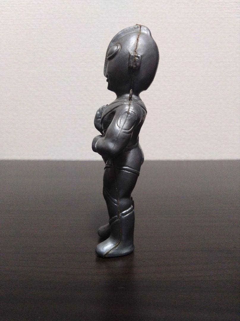 ウルトラマン　ポリ人形　パチ　パチモノ　無版権　ソフビ　フィギュア　シルバー
