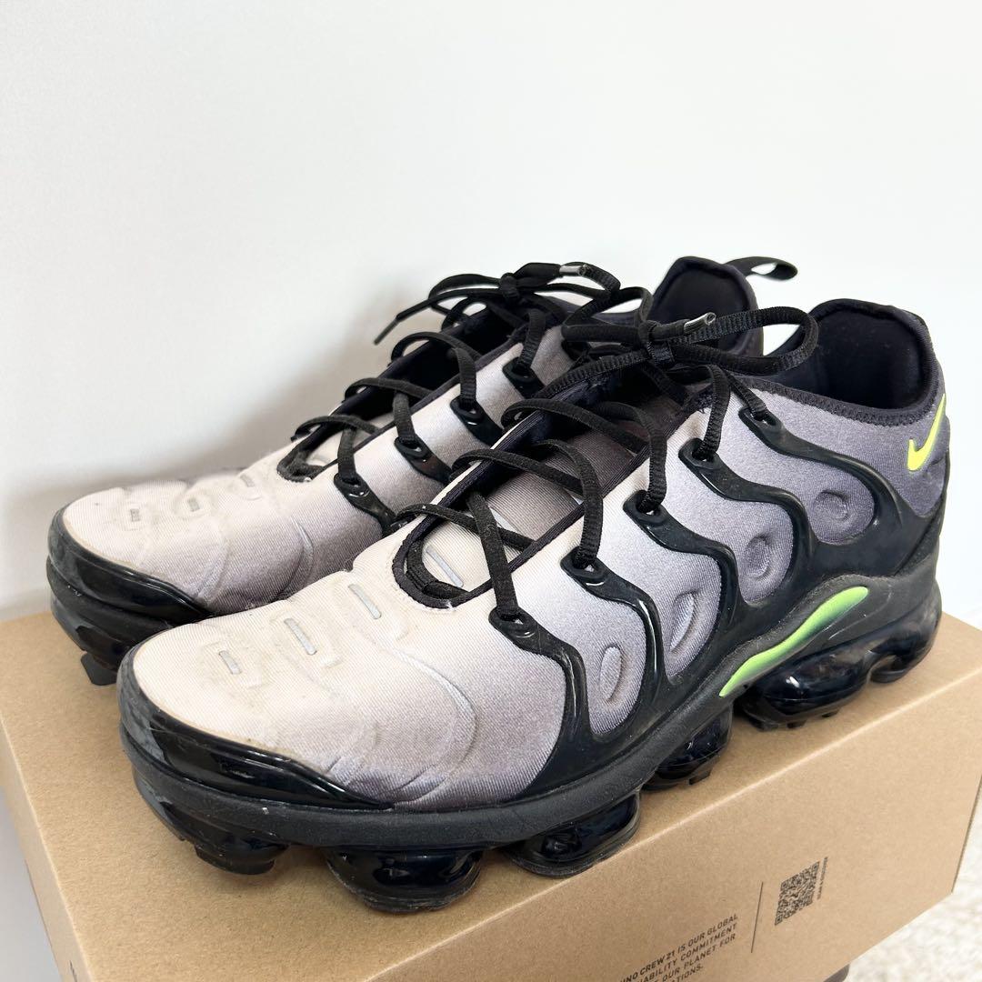Nike Air Vapormax グレー/ブラック/ライム