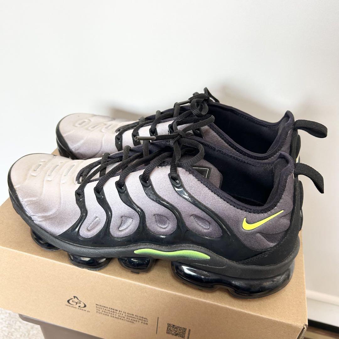 Nike Air Vapormax グレー/ブラック/ライム