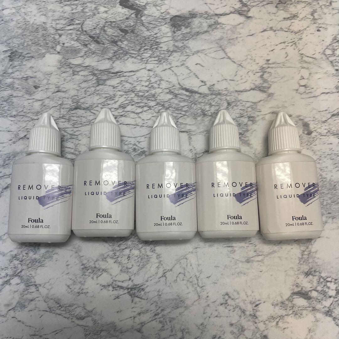 Foula リムーバーリキッドタイプ 20ml 5本セット