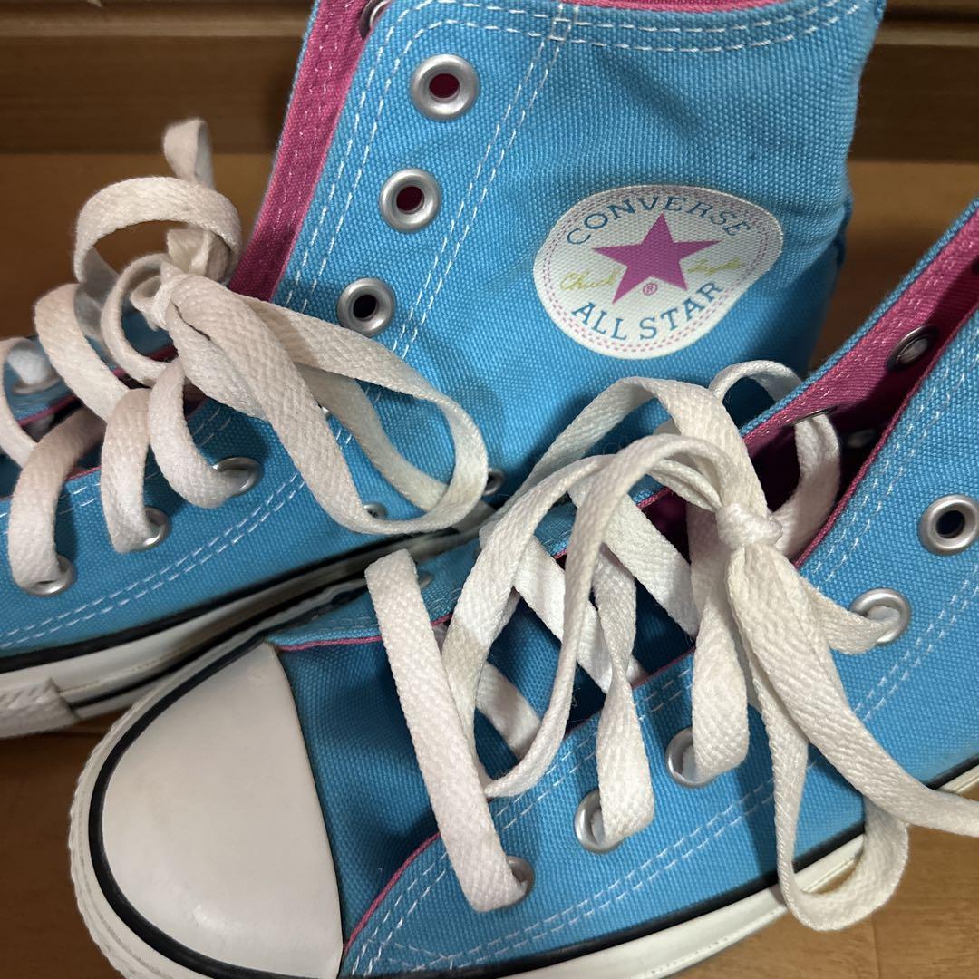 Converse オールスター 水色 コンバースオールスター 水色 - メルカリ