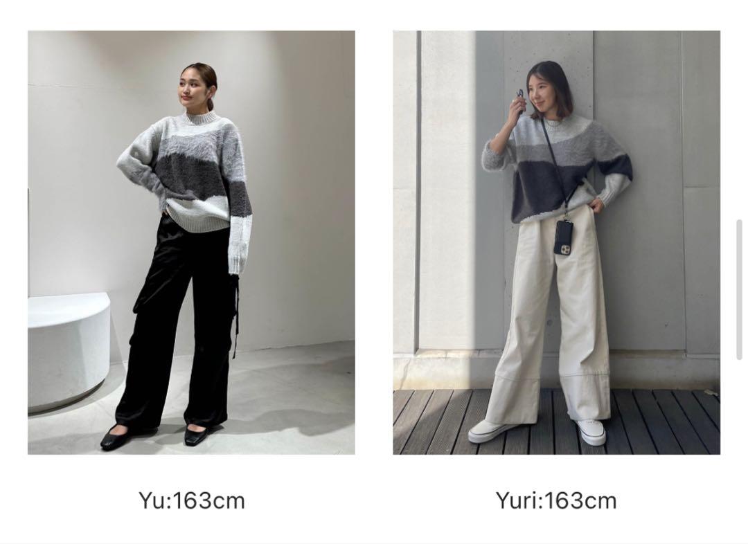 美品】ALEXIA STAM インターシャニット - トップスアウトレット