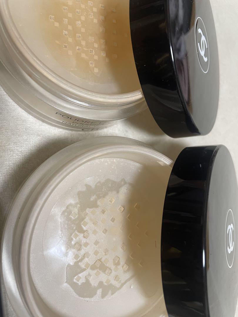 CHANEL フェイスパウダー残量なし空きケース4個　未使用パフ付き