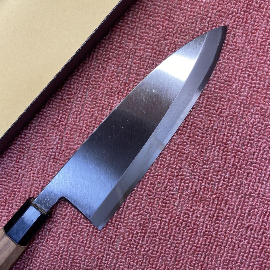 青二鋼　出刃包丁　180㎜　　6寸