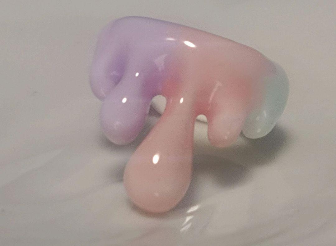 Q-pot　美品新品　メルトリング　コットンキャンディ　メルト　　キューポット
