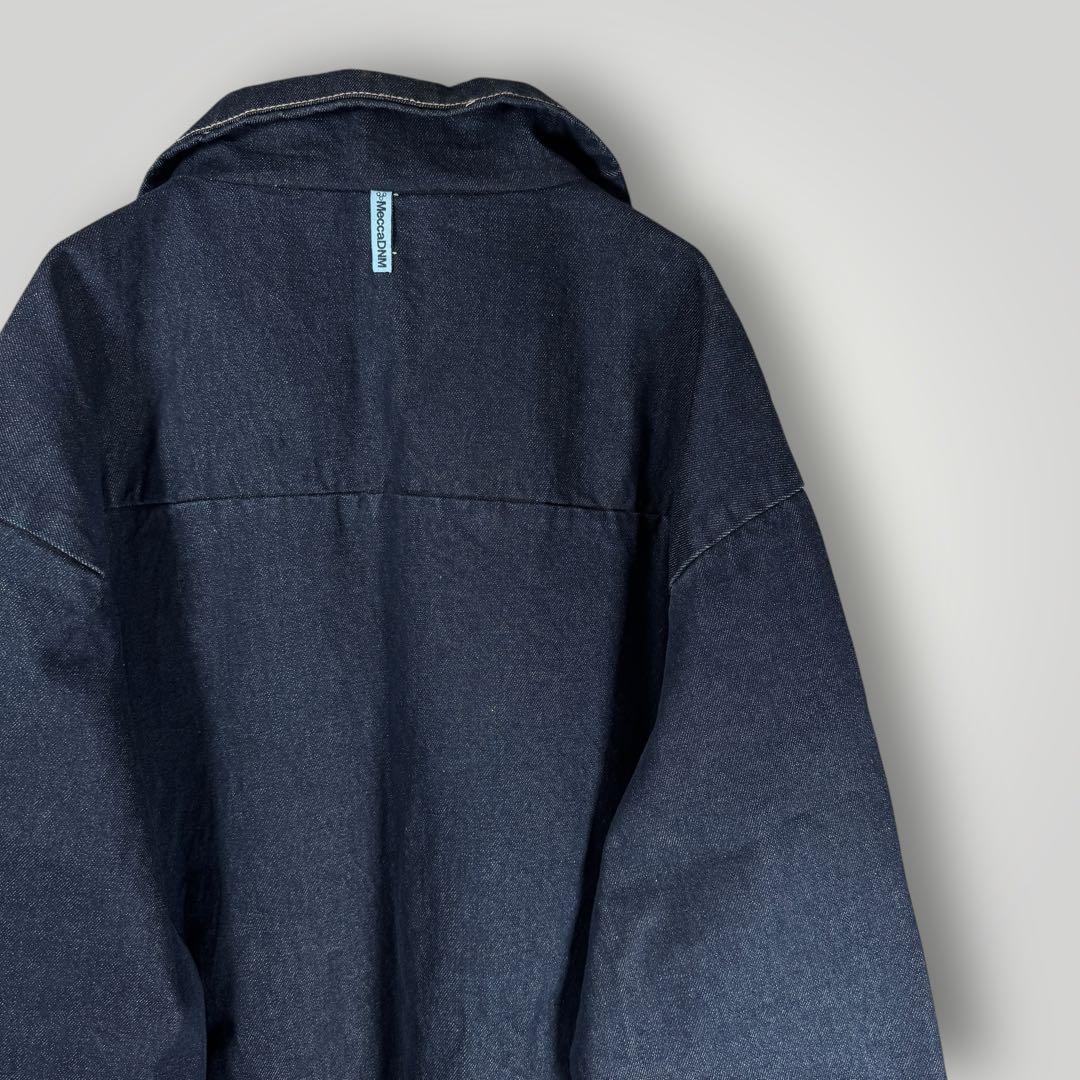 品質が完璧 90s デニムジャケット DNM Mecca B系 ビッグサイズ ストリート ジャケット・アウター