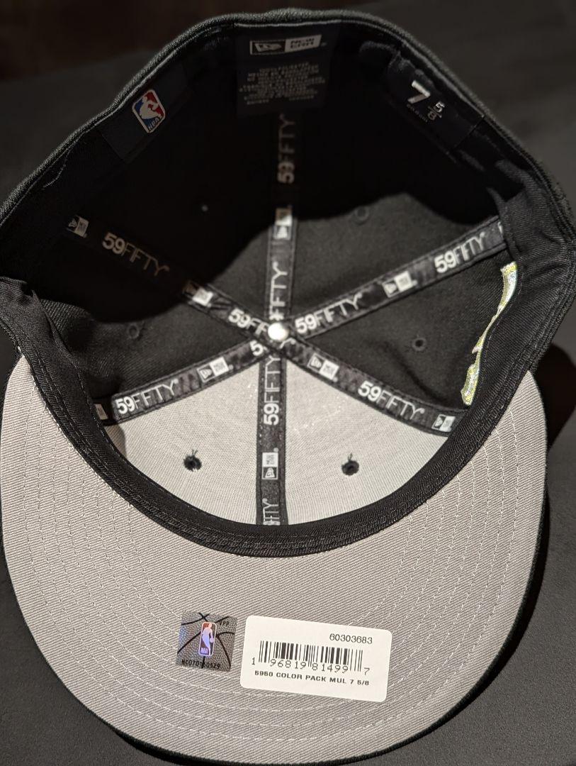 New Era Heat Vivid Ball 黒 US限定 7 5/8