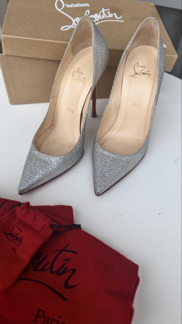 靴 Christian Louboutin Decollete 554Glitter