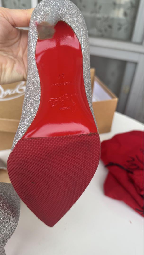 靴 Christian Louboutin Decollete 554Glitter