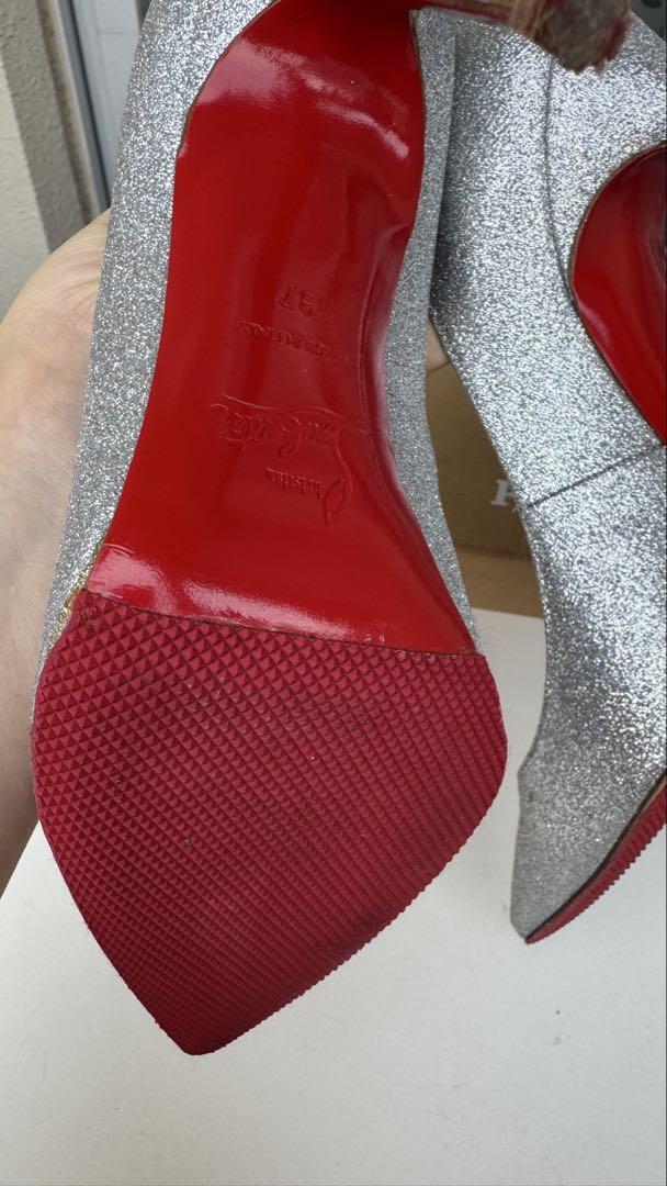 靴 Christian Louboutin Decollete 554Glitter