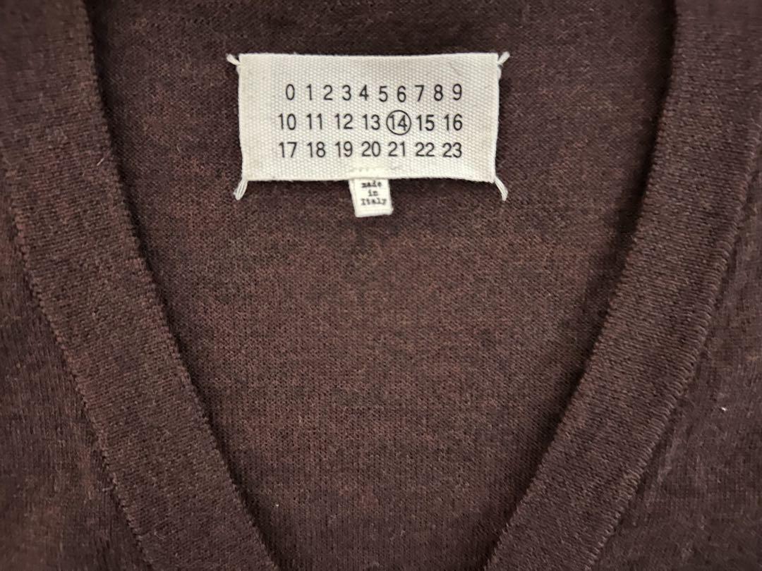 12AW MaisonMartinMargiela ハンマースリーブカーディガン