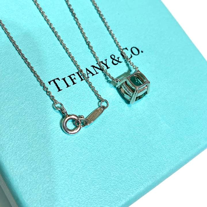 ティファニー ネックレス スパークラー グリーン アメジスト