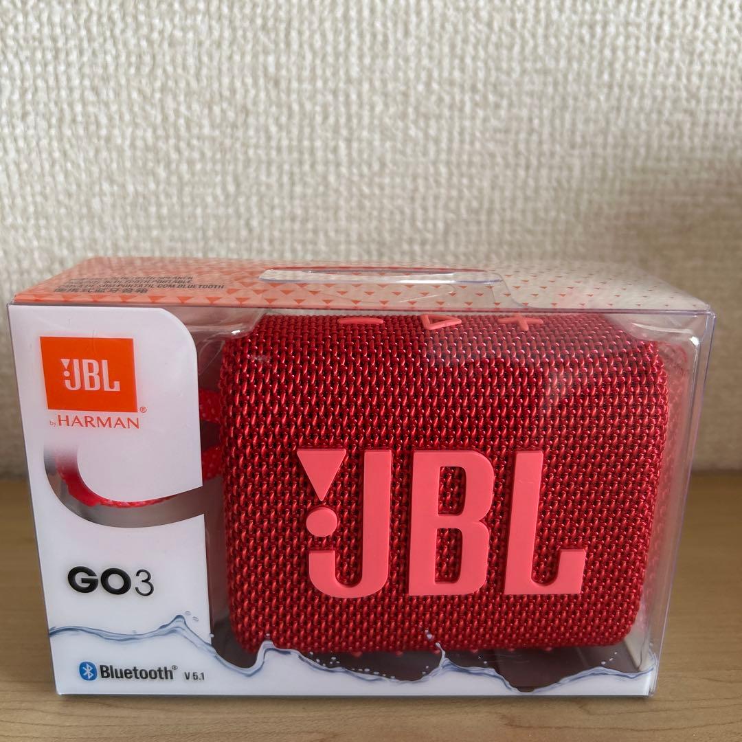 ✨未使用品✨未開封✨JBL GO 3 レッド Bluetoothスピーカー