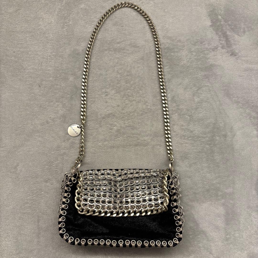 DALALEO★ダラレオ プルタブ×エコレザー ショルダーバッグ ブラックコンビ DALALEO★ダラレオ プルタブ×エコレザー ショルダーバッグ ブラックコンビ