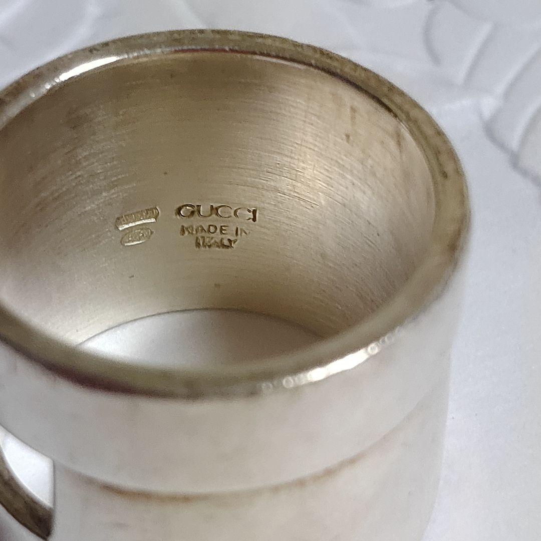GUCCI シルバー オープンリング
