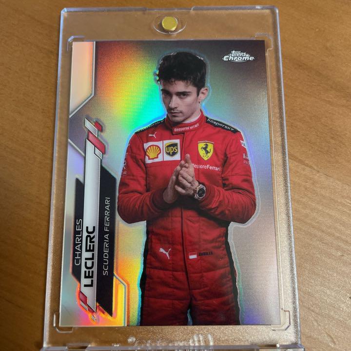 送料無料 2020 Topps Chrome F1 Leclerc ルクレール