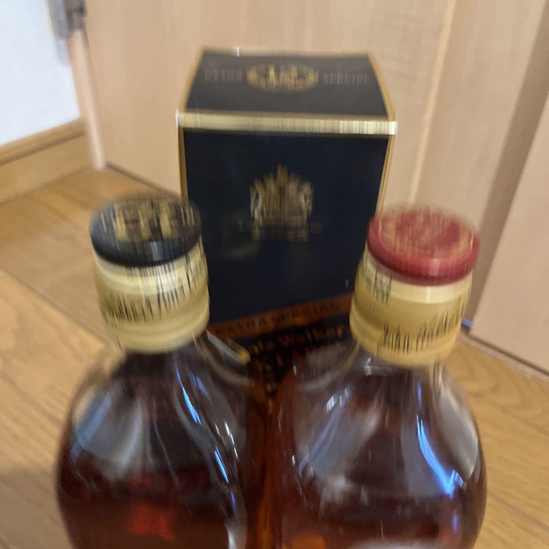 ジョニー ウォーカー12年 黒ラベル 特級 黒金キャップ 750ml
