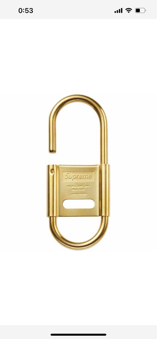 新品SupremeCDW Delta Carabiner Gold カラビナ